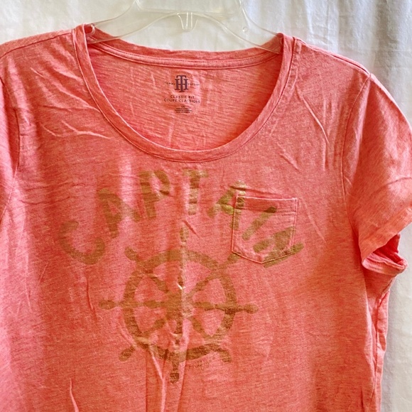 Tommy Hilfiger Ladies "Captain" Helm Tee Top Size: Large - Picture 3 of 7